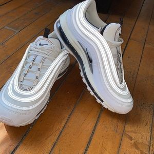 White Nike air max 97s